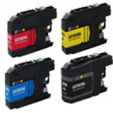BROTHER LC203-XL INK / INKJET Set High Yield Cartridge Black Cyan Yellow Magenta