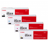 ~Brand New Original CANON 054 HIGH YIELD LASER TONER CARTRIDGE SET BLACK CYAN YELLOW MAGENTA