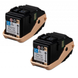 XEROX 106R02602 Laser Toner Cartridge Cyan Dual Pack