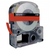 EPSON SC18RW (LC-5RBW) Label Tape Maker Black on Red (8M)