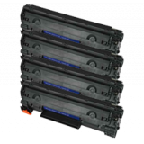 PACK of 4-HP CE278A Laser Toner Cartridge