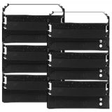 DH PRINT 105110-007A Ribbons 6-PACK Black