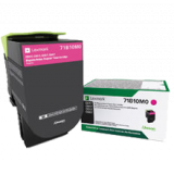 ~Brand New Original LEXMARK 71B10M0 Laser Toner Cartridge Magenta