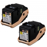 XEROX 106R02604 Laser Toner Cartridge Yellow Dual Pack