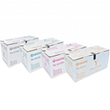 ~Brand New Original KYOCERA MITA TK-5232 Laser Toner Cartridge Set Black Cyan Magenta Yellow