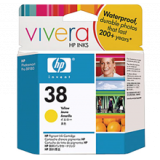 ~Brand New Original HP C9417A (38) INK / INKJET Cartridge Yellow