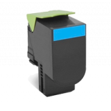 Lexmark 80C0X20 (800X2) Laser Toner Cartridge Extra High Yield Cyan