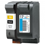 HP C6615A / C6625A (15A / 17) INK / INKJET Cartridge Combo Pack Black Tri-Color