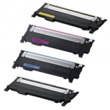 SAMSUNG CLT-404S Laser Toner Cartridge Set Black Cyan Magenta Yellow