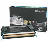 ~Brand New Original LEXMARK C734A1KG Laser Toner Cartridge Black