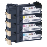 XEROX 6128 Laser Toner Cartridge Set Black Cyan Yellow Magenta