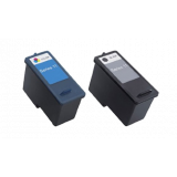 DELL CN594 / CN596 INK / INKJET Cartridge Combo Pack Black Tri-Color
