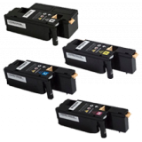 XEROX 6022 Laser Toner Cartridge Set Black Cyan Magenta Yellow