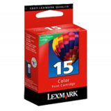 ~Brand New Original LEXMARK 18C2110 (15) INK / INKJET Cartridge Tricolor