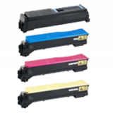 KYOCERA / MITA TK-522 Laser Toner Cartridge Set Black Cyan Magenta Yellow