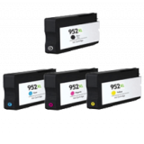 HP 952XL High Yield INK / INKJET Cartridge Set Black Cyan Yellow Magenta