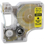DYMO 45018 Label Tape Black on Yellow
