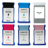 Canon W6400 Set INK / INKJET Cartridge Black Cyan Magenta Photo Cyan / Light Cyan Photo Magenta / Light Magenta Yellow