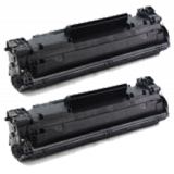 PACK of 2-HP CF283A (83A) Laser Toner Cartridge