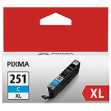 ~Brand New Original CANON CLI-251XL INK / INKJET High Yield Cartridge Cyan