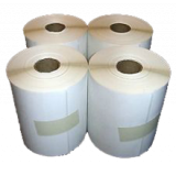 4x 6   thermal transfer paper labels,  round corners,  perf between labels  ,  permanent adhesive,  4000/box,  1000 labels/roll,  4 rolls/box