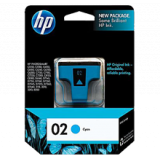 ~Brand New Original HP C8771WN (02) INK / INKJET Cartridge Cyan