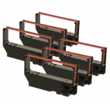STAR RC200BR Ribbons 6-PACK Black / Red