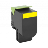 Lexmark 80C0X40 (800X4) Laser Toner Cartridge Extra High Yield Yellow