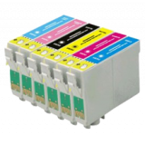 EPSON T078 INK / INKJET Cartridge Set Black Cyan Yellow Magenta Light Cyan Light Magenta