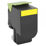 Lexmark 80C1SY0 Laser Toner Cartridge Yellow