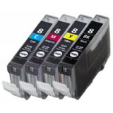 CANON CLI8 INK / INKJET Cartridge Set Black Cyan Yellow Magenta