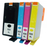 HP 920XL INK / INKJET Set Black Cyan Yellow Magenta