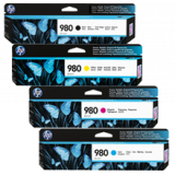~Brand New Original HP 980 INK / INKJET Cartridge Set Black Cyan Magenta Yellow