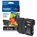 ~Brand New Original BROTHER LC61BK INK / INKJET Cartridge Black