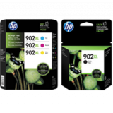 ~Brand New Original HP 902XL (BCMY) INK / INKJET Cartridge Black Cyan Yellow Magenta High Yield