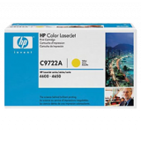 ~Brand New Original HP C9722A Laser Toner Cartridge Yellow