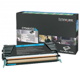 ~Brand New Original LEXMARK C734A1CG Laser Toner Cartridge Cyan