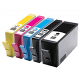 HP 564XL INK / INKJET Cartridge Set Black Photo Black Cyan Yellow Magenta - 5 Cartridges