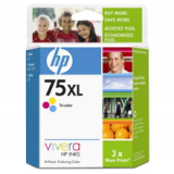 ~Brand New Original HP CB338WN (75XL) INK / INKJET Cartridge Tri-Color High Yield