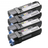 DELL 1320 Laser Toner Cartridge Set Black Cyan Yellow Magenta