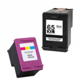 HP N9K03AN / N9K04AN (#65XL) High Yield INK / INKJET Cartridge Combo Pack Black Tri-Color