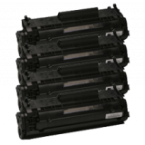 PACK of 4-HP Q2612A HP12A Laser Toner Cartridge