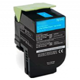 LEXMARK 70C1HC0 High Yield Laser Toner Cartridge Cyan