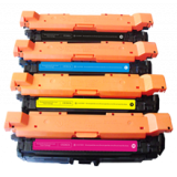 HP CE260 Laser Toner Cartridge Set Black Cyan Magenta Yellow (Black High Yield)