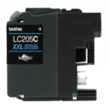 Brother LC205C-XXL INK / INKJET Extra High Yield Cartridge Cyan