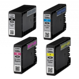 CANON PGI-1200XL INK / INKJET Cartridge Set High Yield Black Yellow Magenta Cyan