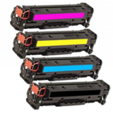 HP 312X Laser Toner Cartridge Set High Yield Black Cyan Yellow Magenta