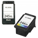 CANON PG-245XL / CL-246XL INK / INKJET Cartridge Black Tri-Color High Yield Combo