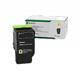 ~Brand New Original Lexmark IBM 78C10Y0 Yellow Laser Toner Cartridge 
