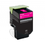 Lexmark 80C1HM0 Laser Toner Cartridge Magenta High Yield